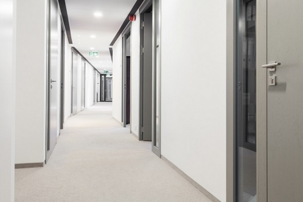 an office hallway